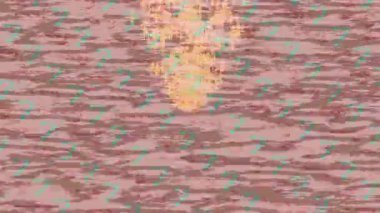 Benzersiz dijital animasyon tarzı grafikleri olan yaratıcı ortam tasarımı için yenilikçi hareket dokusu