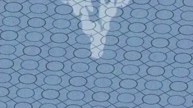 Lüks hareket projeleri için soyut tasarım stili animasyonu olan üst düzey dijital doku