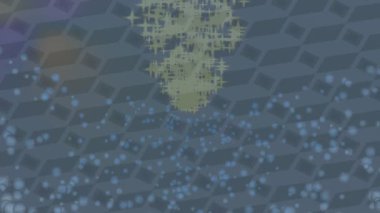 Benzersiz video giriş tasarımı projeleri için detaylı yüzey kalıbı film animasyon stili grafik girişi