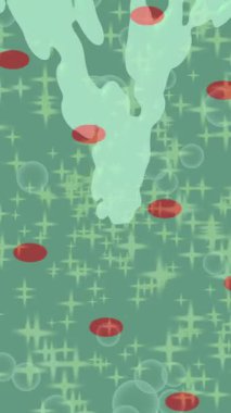 Yaratıcı video düzenleme film arkaplan tasarımı için minimalist organik hareket grafikleri