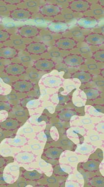 Organik desenli yüzey giriş stili video film sanatı ile soyut arkaplan tasarımı