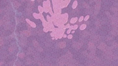 Benzersiz hareket grafikleri tasarım sanatına sahip yaratıcı film üretimi için özet bir arkaplan