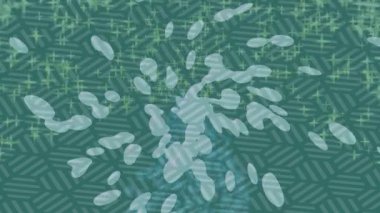 Estetik doku arkaplan tasarımı renkli hareket grafikleri ile moda film giriş profosyoneli