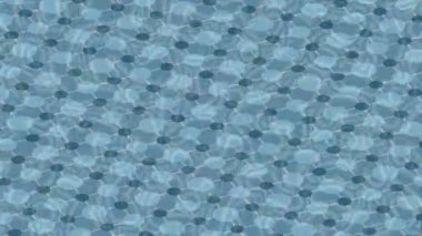 Benzersiz dijital animasyon tarzı grafikleri olan yaratıcı ortam tasarımı için yenilikçi hareket dokusu