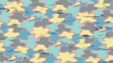 Estetik doku arkaplan tasarımı renkli hareket grafikleri ile moda film giriş profosyoneli