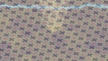 Estetik doku arkaplan tasarımı renkli hareket grafikleri ile moda film giriş profosyoneli