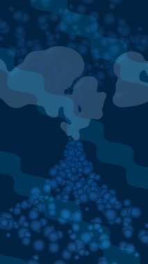 Benzersiz hareket grafikleri tasarım sanatına sahip yaratıcı film üretimi için özet bir arkaplan