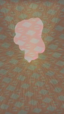 Benzersiz video giriş tasarımı projeleri için detaylı yüzey kalıbı film animasyon stili grafik girişi