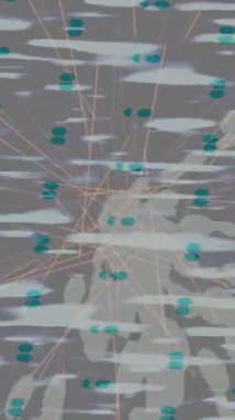 Modern medya üretimi için fütüristik dijital soyut doku sinematik tarz hareketli grafik ögesi