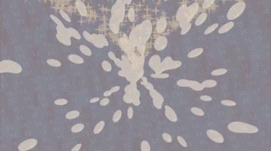 Organik desenli yüzey giriş stili video film sanatı ile soyut arkaplan tasarımı