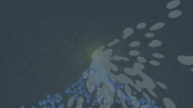 Benzersiz dijital hareket grafiklerine sahip yaratıcı sinematik projeler için yumuşak animasyon yüzeyi