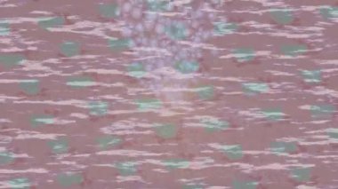 Organik desenli yüzey giriş stili video film sanatı ile soyut arkaplan tasarımı