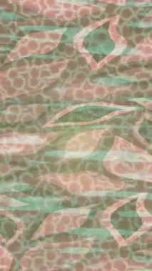 Dijital doku yüzey tasarım biçimi ile modern video animasyonu için gelişmiş hareket grafikleri