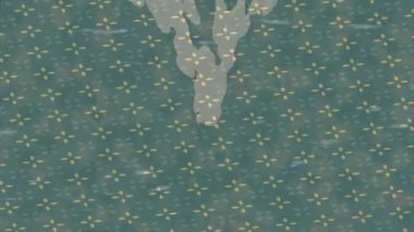 Benzersiz hareket grafikleri tasarım sanatına sahip yaratıcı film üretimi için özet bir arkaplan