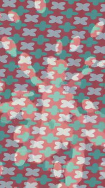 Organik desenli yüzey giriş stili video film sanatı ile soyut arkaplan tasarımı