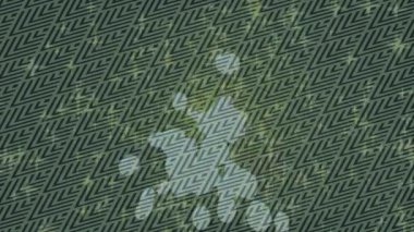 Benzersiz dijital hareket grafiklerine sahip yaratıcı sinematik projeler için yumuşak animasyon yüzeyi