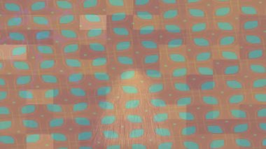 Benzersiz video giriş tasarımı projeleri için detaylı yüzey kalıbı film animasyon stili grafik girişi