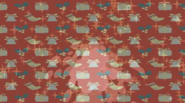 Soyut hareket desenli fütüristik video üretimi için dinamik dijital arkaplan