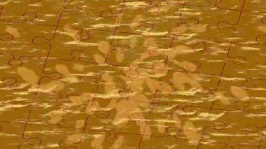 Profesyonel video projeleri sanat tarzı için organik hareketli arkaplan tasarımı