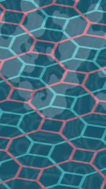 Organik desenli yüzey giriş stili video film sanatı ile soyut arkaplan tasarımı