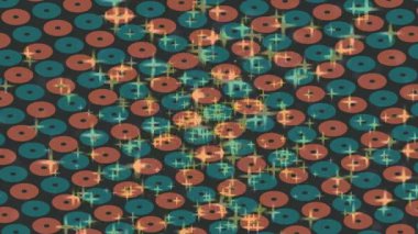 Dijital doku yüzey tasarım biçimi ile modern video animasyonu için gelişmiş hareket grafikleri