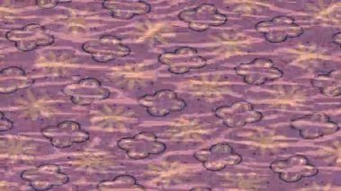 Benzersiz video giriş tasarımı projeleri için detaylı yüzey kalıbı film animasyon stili grafik girişi