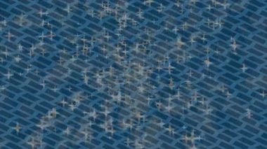 Benzersiz dijital hareket grafiklerine sahip yaratıcı sinematik projeler için yumuşak animasyon yüzeyi