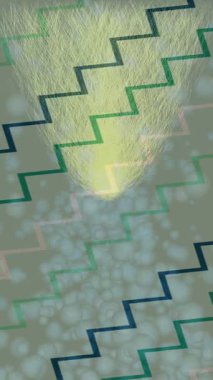 Modern medya üretimi için fütüristik dijital soyut doku sinematik tarz hareketli grafik ögesi