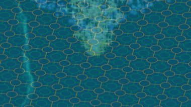 Benzersiz hareket dokusu tasarım sanatı ile profesyonel video düzenleme için modern soyut grafikler