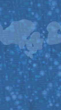 Lüks hareket projeleri için soyut tasarım stili animasyonu olan üst düzey dijital doku