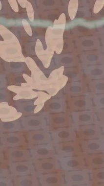 Profesyonel video projeleri sanat tarzı için organik hareketli arkaplan tasarımı