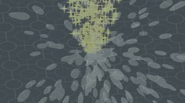 Dijital doku yüzey tasarım biçimi ile modern video animasyonu için gelişmiş hareket grafikleri