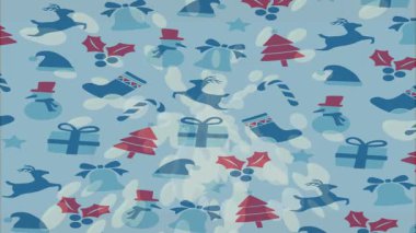 Soyut hareket desenli fütüristik video üretimi için dinamik dijital arkaplan