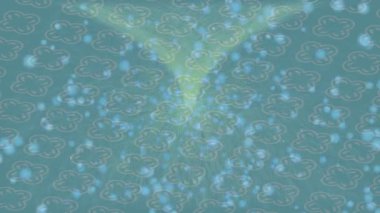 Benzersiz hareket dokusu tasarım sanatı ile profesyonel video düzenleme için modern soyut grafikler