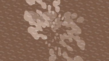 Lüks hareket projeleri için soyut tasarım stili animasyonu olan üst düzey dijital doku