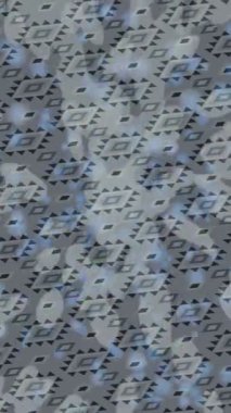 Soyut hareket desenli fütüristik video üretimi için dinamik dijital arkaplan