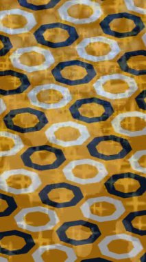 Benzersiz video giriş tasarımı projeleri için detaylı yüzey kalıbı film animasyon stili grafik girişi