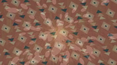 Benzersiz hareket grafikleri tasarım sanatına sahip yaratıcı film üretimi için özet bir arkaplan