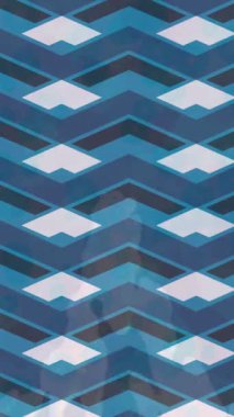 Soyut hareket desenli fütüristik video üretimi için dinamik dijital arkaplan