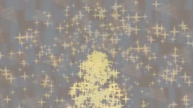 Benzersiz dijital animasyon tarzı grafikleri olan yaratıcı ortam tasarımı için yenilikçi hareket dokusu