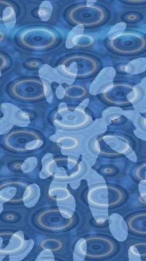 Benzersiz video giriş tasarımı projeleri için detaylı yüzey kalıbı film animasyon stili grafik girişi