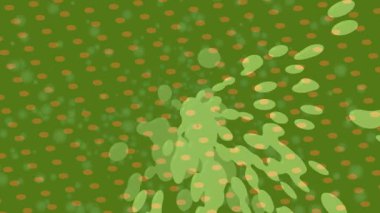 Lüks hareket projeleri için soyut tasarım stili animasyonu olan üst düzey dijital doku