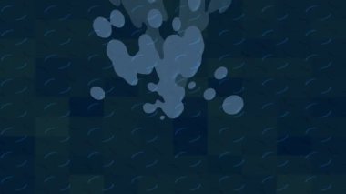 Soyut hareket desenli fütüristik video üretimi için dinamik dijital arkaplan