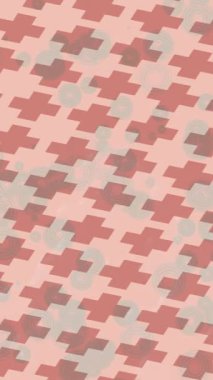 Soyut hareket desenli fütüristik video üretimi için dinamik dijital arkaplan