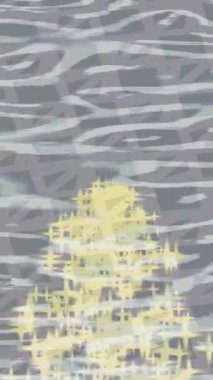 Organik desenli yüzey giriş stili video film sanatı ile soyut arkaplan tasarımı