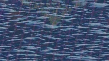 Benzersiz hareket dokusu tasarım sanatı ile profesyonel video düzenleme için modern soyut grafikler