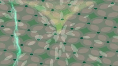 Dijital doku yüzey tasarım biçimi ile modern video animasyonu için gelişmiş hareket grafikleri