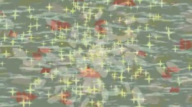 Estetik doku arkaplan tasarımı renkli hareket grafikleri ile moda film giriş profosyoneli