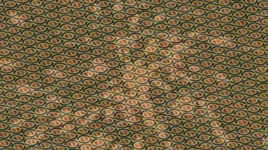 Benzersiz dijital animasyon tarzı grafikleri olan yaratıcı ortam tasarımı için yenilikçi hareket dokusu