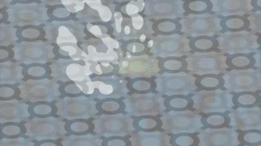 Benzersiz video giriş tasarımı projeleri için detaylı yüzey kalıbı film animasyon stili grafik girişi